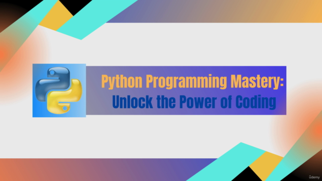 Python Programming Mastery: Unlock the Power of Coding – Screenshot 1