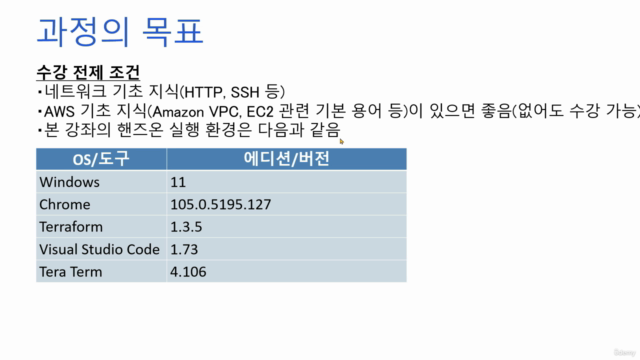AWS로 배우는! Terraform을 이용한 IaC(Infrastructure as Code) 입문강의 – Screenshot 3