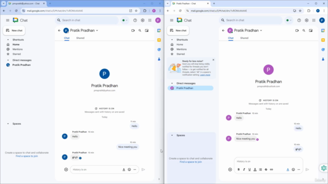 Learning Google Chat From Scratch – Screenshot 2