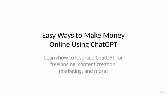 Make Money Online Using ChatGPT: Use AI to Make Money Easily – Screenshot 1