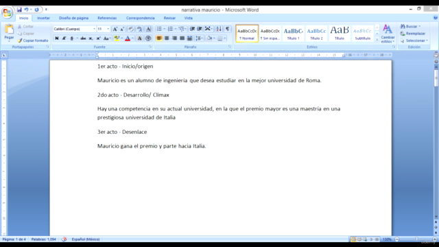 Narrativa y guion para comics: tus primeros pasos – Screenshot 2