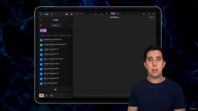 Logic Pro para iPad - Produção Musical no Logic Pro – Screenshot 2