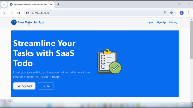 Build a SaaS: Develop a Subscription-Based App from scratch – Screenshot 1