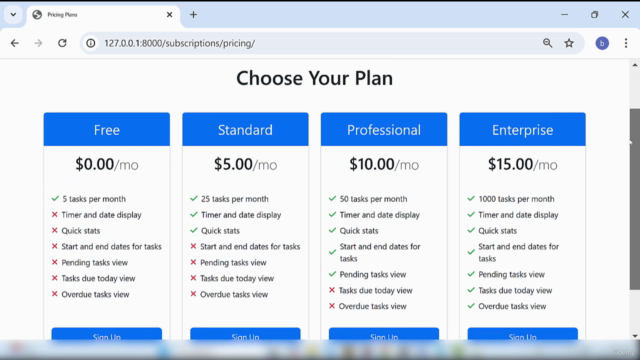 Build a SaaS: Develop a Subscription-Based App from scratch – Screenshot 3