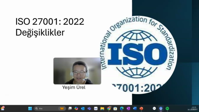 ISO 27001 BGYS Standardı, 2022 Versiyonuna Geçiş Eğitimi – Screenshot 1