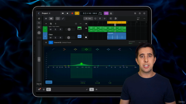 Logic Pro für iPad – Musikproduktion in Logic Pro – Screenshot 4