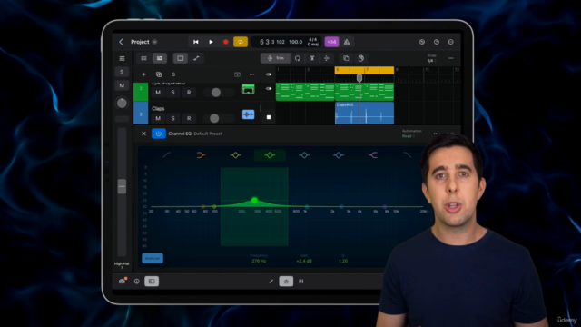 iPad için Logic Pro - Logic Pro'da Müzik Prodüksiyonu – Screenshot 4