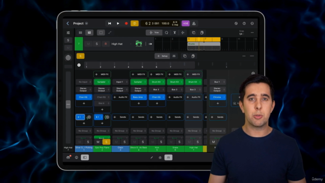 Logic Pro pour iPad - Production musicale dans Logic Pro – Screenshot 1