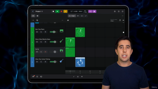 Logic Pro pour iPad - Production musicale dans Logic Pro – Screenshot 3