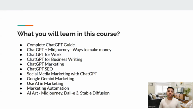 Full AI Course 2025: ChatGPT, Gemini, Midjourney, Firefly – Screenshot 1