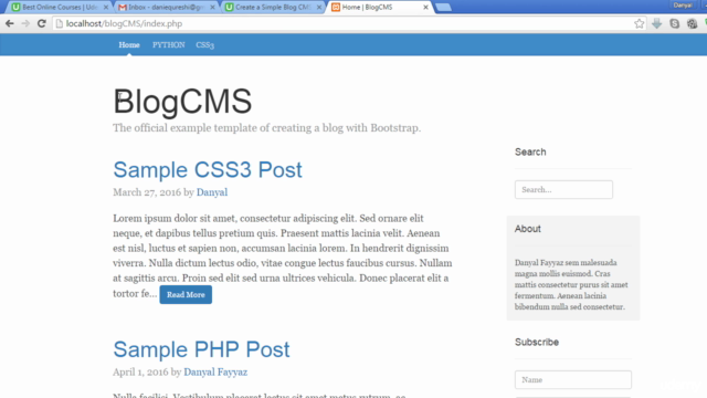 Create a Simple Blog CMS in PHP and MYSQL - Screenshot_02