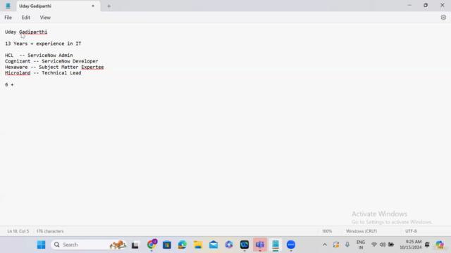 Scripting and Advanced Development in the Servicenow – Screenshot 2