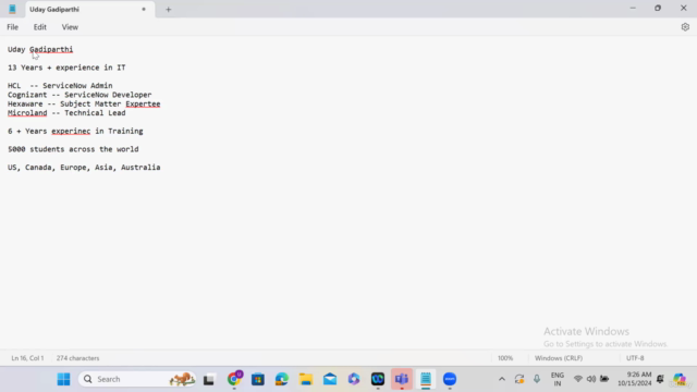 Scripting and Advanced Development in the Servicenow – Screenshot 3