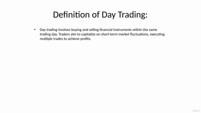 Successful Day Trading Strategies: Day Trading Masterclass – Screenshot 3