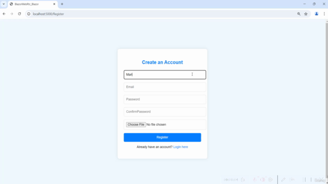Blazor SignalR WebRtc – Screenshot 1