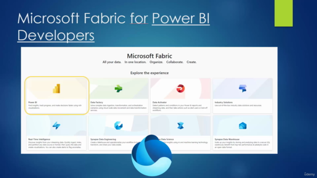Microsoft Fabric for Power BI Developers – Screenshot 1