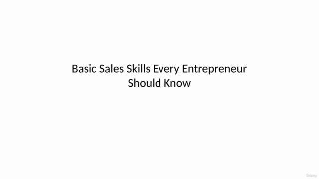 Basic Sales Skills: Sales Skills Every Entrepreneur Needs – Screenshot 1