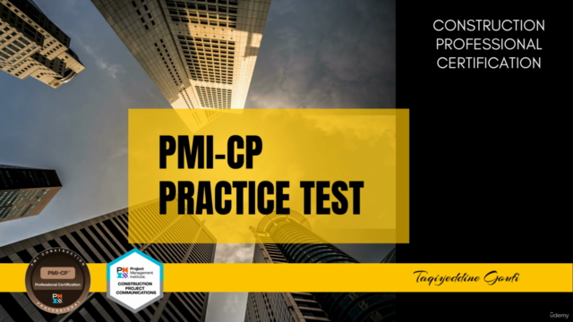 PMI-CP Certification Practice test – Screenshot 1