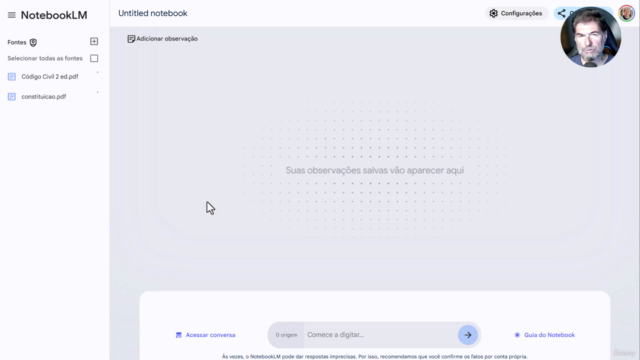NotebookLM : Produtividade e Aprendizado com IA Generativa – Screenshot 1