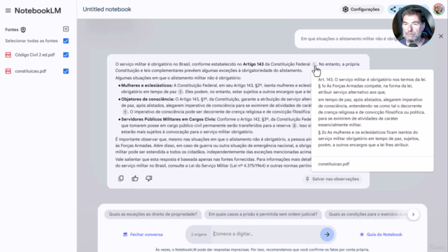 NotebookLM : Produtividade e Aprendizado com IA Generativa – Screenshot 2