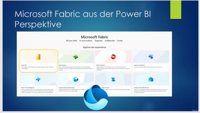 Microsoft Fabric für Power BI Entwickler – Screenshot 1