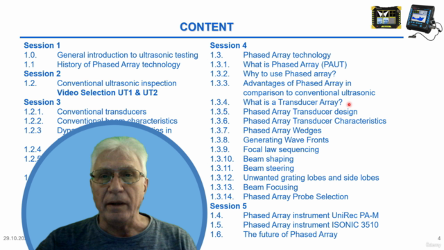 PAUT - Introduction to Phased Array Ultrasonic Inspection – Screenshot 3