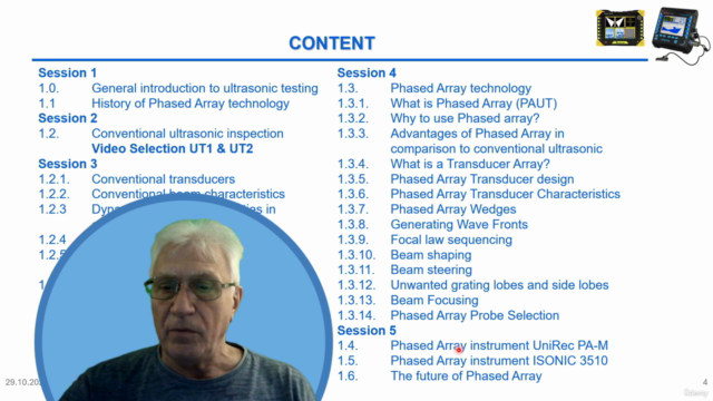PAUT - Introduction to Phased Array Ultrasonic Inspection – Screenshot 4