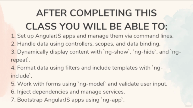 AngularJS Essentials - From Beginner to Advanced Developer – Screenshot 3