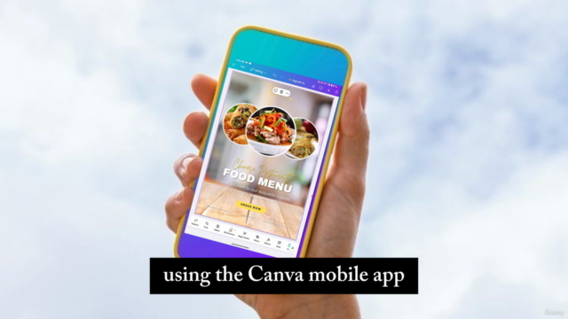 Canva Mobile App: Graphic Design for Beginners – Screenshot 2