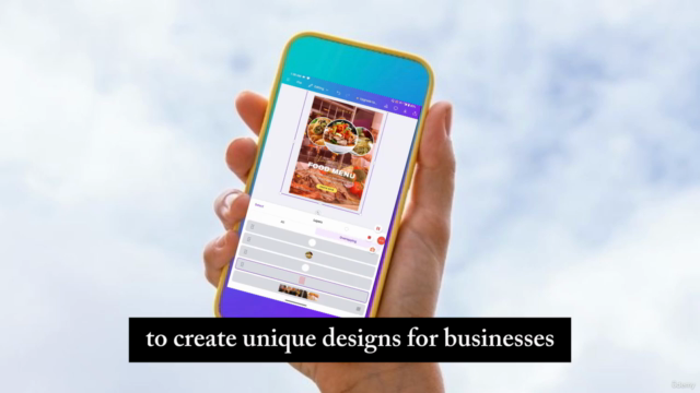 Canva Mobile App: Graphic Design for Beginners – Screenshot 4