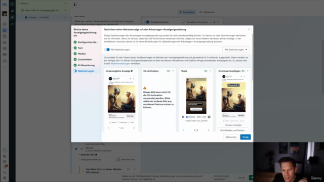 Meta Ads Meisterkurs: Facebook, Instagram & KI – Screenshot 3