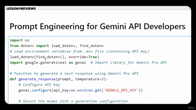 The Complete Generative AI and Python Programming Bootcamp – Screenshot 3