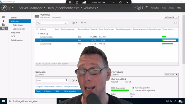Windows Server 2025: File-Server Einrichtung und Verwaltung – Screenshot 2