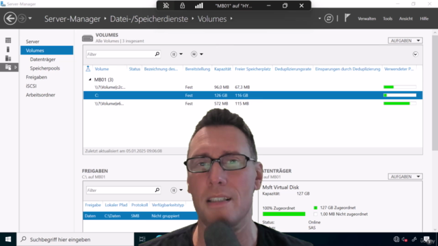 Windows Server 2025: File-Server Einrichtung und Verwaltung – Screenshot 3