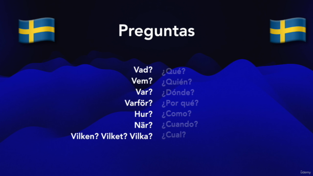 Idioma sueco "desde cero" (español) – Screenshot 4