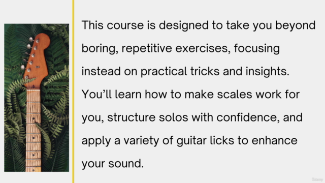 How to Improvise Solos With Guitar Licks Intermediate – Screenshot 2