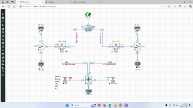 Palo Alto Panorama Version 11 Training – Screenshot 1