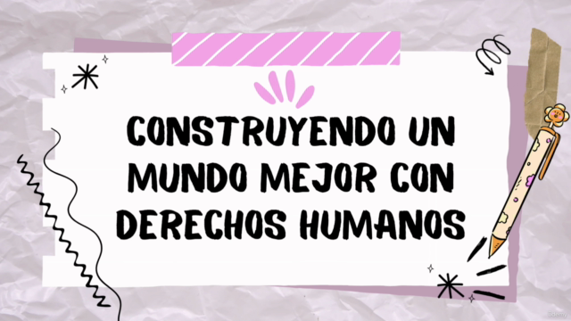 Masterclass Derechos Humanos por un mundo mejor – Screenshot 1