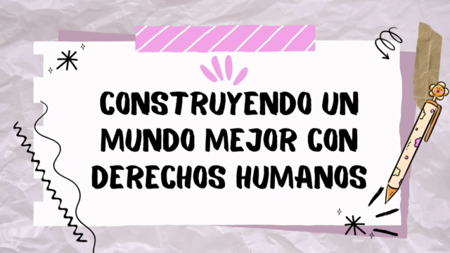 Masterclass Derechos Humanos por un mundo mejor – Screenshot 2