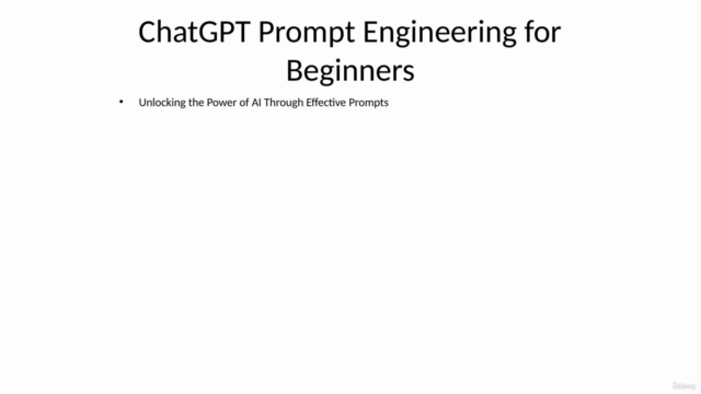 ChatGPT Beginner's Guide: ChatGPT Prompt Engineering Basics – Screenshot 1