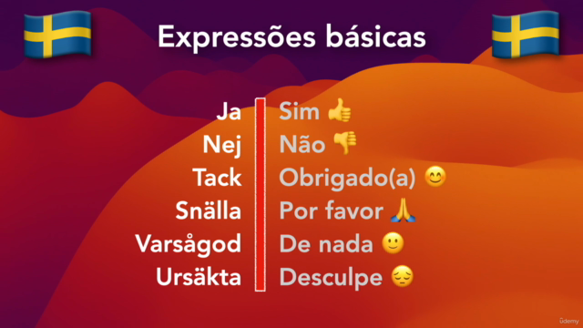 Língua sueca "do zero" (em portugués) – Screenshot 2