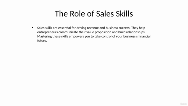 Mastering Sales Skills for Entrepreneurs: Sales Essentials – Screenshot 3