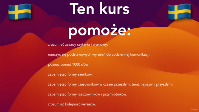 Język szwedzki dla początkujących (polski) – Screenshot 1