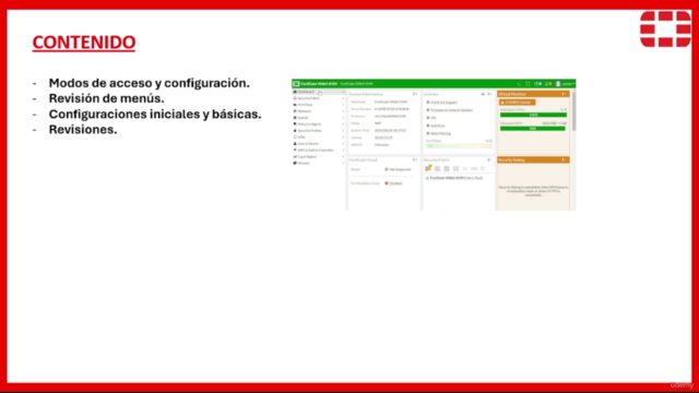 FORTINET - Fundamentos y Configuración de Equipos Fortigate – Screenshot 1