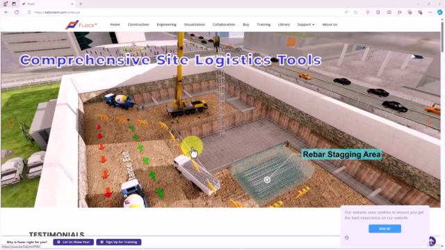 Fuzor Full Course: BIM Integration + 4D/5D Simulation + VR – Screenshot 1