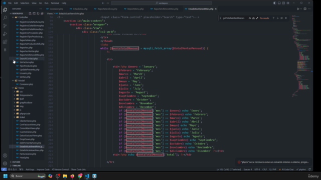 Crea un Sistema de Compra y Venta con PHP, JS y MYSQL – Screenshot 4