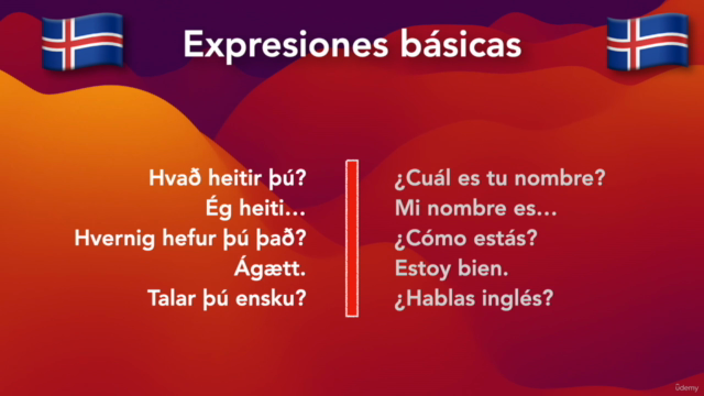 Idioma islandés "desde cero" (español) – Screenshot 1