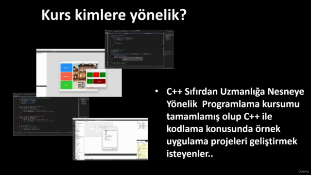 C++ ile Projeler | Qt C++ – Screenshot 3