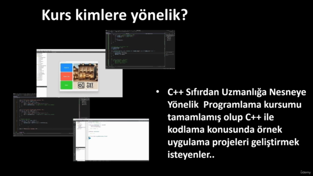 C++ ile Projeler | Qt C++ – Screenshot 4