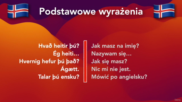 Język islandzki dla początkujących (polski) – Screenshot 1